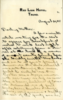Edith Schwartz Clements handwritten letter