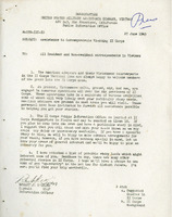 United States government memo encouraging reporters to cover II Corps Zone and informing them of military assistance available in the area, including a list of suggested story leads, information about II Corps Zone, and a map of II Corps Zone