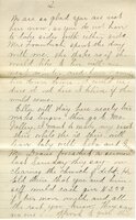 Handwritten 7 page letter from Marcia Bruner to Lawrence Bruner, "I suppose it is about time I should write to you although I feel as if it might..."