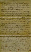 Handwritten 6 page letter from Marcia Bruner to Lawrence Bruner, "I feel more like taking a nap than writing a letter…"