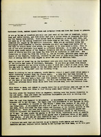 Frank H. Shoemaker typescript, 7 pages, detailing story titled "Wild Goose Trip."