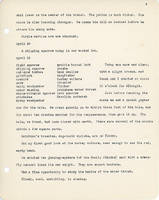 Elizabeth Van Sant transcribed letters