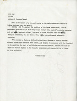Original title: "cabinet." Keever's title: "New Cabinet: Saigon Tiptoes to Peace." Original caption: "This is the first of a two-part series on the newly-installed Cabinet of Prime Minister Tr?n V?n H??ng." Article by Keever about the cabinet of Prime Minister Tr?n V?n H??ng