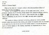 Original title: "cabinet", Keever's title: "New cabinet: Saigon Tiptoes to Peace." Article on Prime Minister Tr?n V?n H??ng's decision making as he was filling his new Cabinet. Written for the Christian Science Monitor