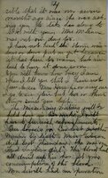 Handwritten 6 page letter from Marcia Bruner to Lawrence Bruner, "It is again Sunday and I thought I would write to you…"