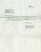 Original title: "Country in a Cross-Fire", Article draft about the South Vietnamese countryside, for The Reporter, page 1