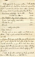 Handwritten 6 page letter from Lawrence Bruner to Marcia Bruner, "Your two letters of August 8th and 15th were awaiting me on my return from Paraguay."