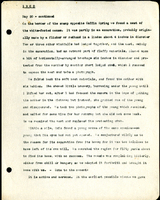 Frank H. Shoemaker typescript, 8 pages, detailing bird sightings, field trips, photography, and associated activities in Omaha, Nebraska.