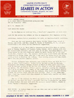 Original title: "Cash Award for Seabee." Seabees press release B34-67 (28)
