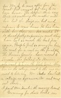 Handwritten 11 page letter from Marcia Bruner to Lawrence Bruner, "Today is Friday, but I thought I would…"