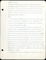 Frank H. Shoemaker typescript, 11 pages, on birds living in bird room in Omaha home with a list of birds in general Omaha region.