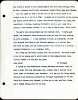 Frank H. Shoemaker typescript, 19 pages, noted on front page as "Have selected from my pocket day-dooks items pertaining to my leisure activities while on trips as private secretary to General Auditor of U.P.-S.P. and affiliates."