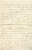 Handwritten 4 page letter from Lillian Bruner to Lawrence Bruner, "I have been wanting to write for some time…"