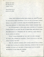 Original title: "Ambassador", Keever's title: N/A, Article draft about Nelson Rockafeller as the potential ambassador to South Vietnam, for The North American News Alliance
