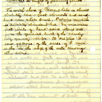 Raymond J. Pool Field Notes and Records