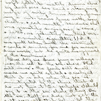 Edith Schwartz Clements handwritten letter