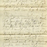 Handwritten 11 page letter from Marcia Bruner to Lawrence Bruner, "The letter you wrote June 27 got here…"