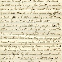 Handwritten 6 page letter from Lawrence Bruner to Marcia Bruner, "Your two letters of August 8th and 15th were awaiting me on my return from Paraguay."