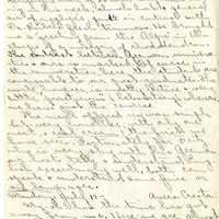 Edith Schwartz Clements handwritten letter