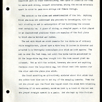 Frank H. Shoemaker typescript narrative, 29 pages,  on the bird room in Omaha home, with details on bird and insects.