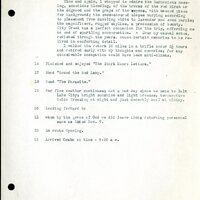 Frank H. Shoemaker typescript, 12 pages, on collecting trips along the west coast and in Omaha and Lincoln, Nebraska,  in Califorina, Idaho, Oregon,  and Arizona.