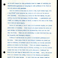 Frank H. Shoemaker typescript narrative, 29 pages,  on the bird room in Omaha home, with details on bird and insects.