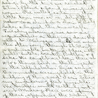 Edith Schwartz Clements handwritten letter