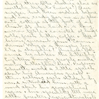 Edith Schwartz Clements handwritten letter