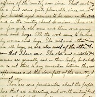 Handwritten 4 page letter from Lawrence Bruner to Psyche Bruner, "Who would have thought a year ago, or even 6 months ago, that I would be here today writing a letter home."