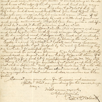 Handwritten letter, 2 pages, from Robert H. Wolcott to Frank H. Shoemaker, "Mie gehts! Was machts due? Why dont you write When are you coming down?"