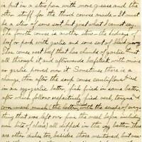 Handwritten 6 page letter from Lawrence Bruner to Helen, "I believe that I will write this letter to you because the last wasto Psyche or Mamma..."
