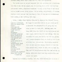 Frank H. Shoemaker typescript, 32 pages, detailing bird sightings, field trips, photography, and associated activities in Omaha, Nebraska.