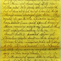 Handwritten 7 page letter from Marcia Bruner to Lawrence Bruner, "It does not seem possible that…"
