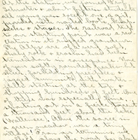 Edith Schwartz Clements handwritten letter