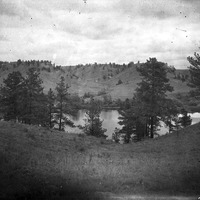 Original caption: Mill-pond, Valentine, Nebr. June 3, 1903. Cherry County.