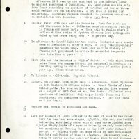 Frank H. Shoemaker typescript, 12 pages, on collecting trips along the west coast and in Omaha and Lincoln, Nebraska,  in Califorina, Idaho, Oregon,  and Arizona.