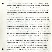 Frank H. Shoemaker typescript, 28 pages, titled "At Fort Riley, Kansas" on activities at Fort Riley between Oct. 12-29, 1903.