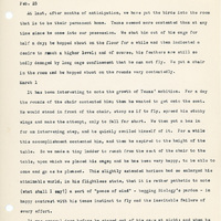 Elizabeth Van Sant transcribed letters