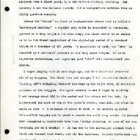 Frank H. Shoemaker typescript, 28 pages, titled "At Fort Riley, Kansas" on activities at Fort Riley between Oct. 12-29, 1903.