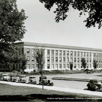 Burnett Hall with 12th street
