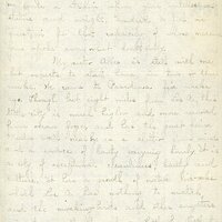 Handwritten letter, 6 pages, from Paul F.C. to Frank H. Shoemaker, "I regret that these seven weeks have elapsed with not my finding favorable opportunity to write you I fear you have thought it a little..."
