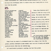 Elizabeth Van Sant transcribed letters