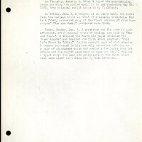 Frank H. Shoemaker typescript, 32 pages, detailing bird sightings, field trips, photography, and associated activities in Omaha, Nebraska.