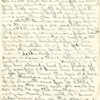 Edith Schwartz Clements handwritten letter