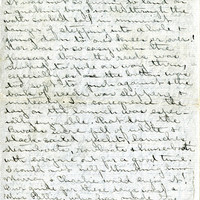 Edith Schwartz Clements handwritten letter