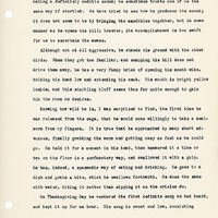 Elizabeth Van Sant transcribed letters