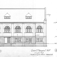 Addition - West Elevation Year: 1900