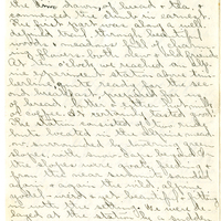 Edith Schwartz Clements handwritten letter
