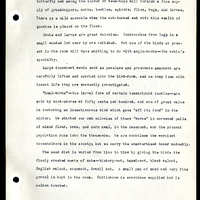 Frank H. Shoemaker typescript narrative, 29 pages,  on the bird room in Omaha home, with details on bird and insects.