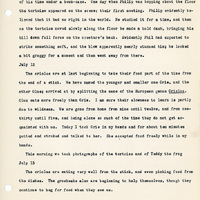 Elizabeth Van Sant transcribed letters